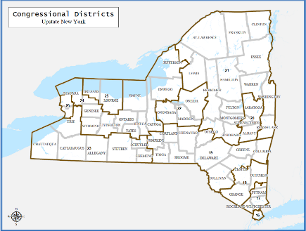 Congressional Districts Upstate New York